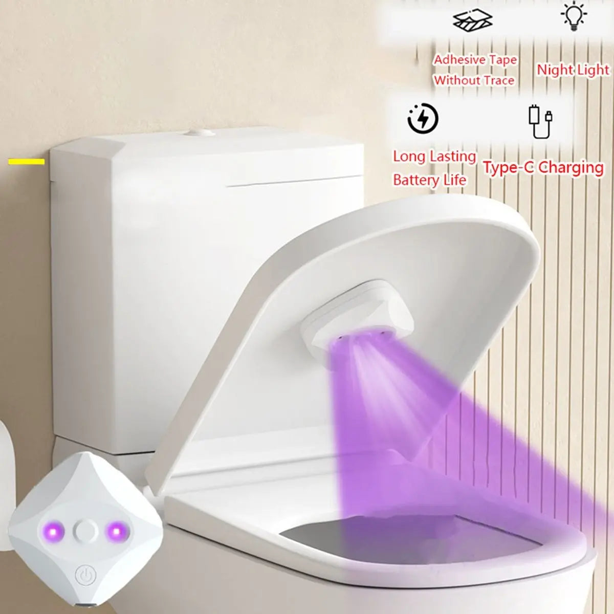 CleanGlow UV Toilet Sanitizer