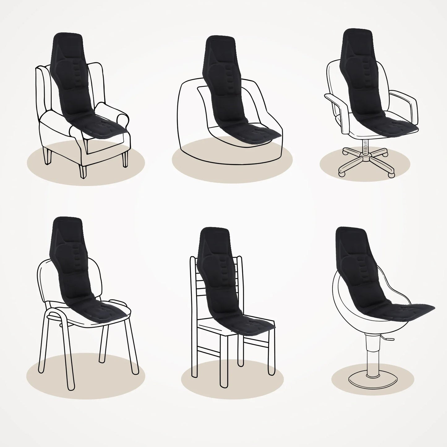 ThermaSoothe Massage Cushion