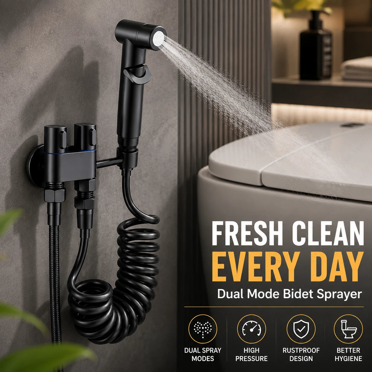 CleanJet Toilet Sprayer